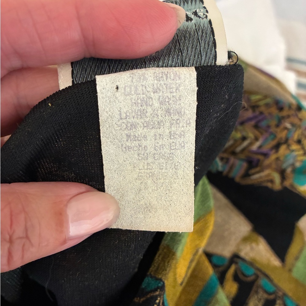 Superline Vintage Liquid Knit Tunic Top L Artsy Soft Casual Whimsigoth 80-90s